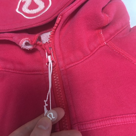 3/$100 Pink Lululemon scuba hoodie size 8 - Picture 5 of 8
